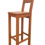 barska stolica hrast masiv četkano lakirano