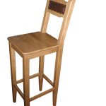 stolica barska hrast-koža Bar K