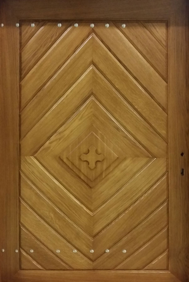 crkvena vrata masiv hrast