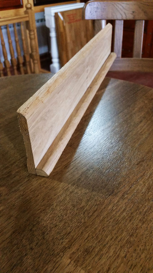 lajsna hrast cokl dvodijelna