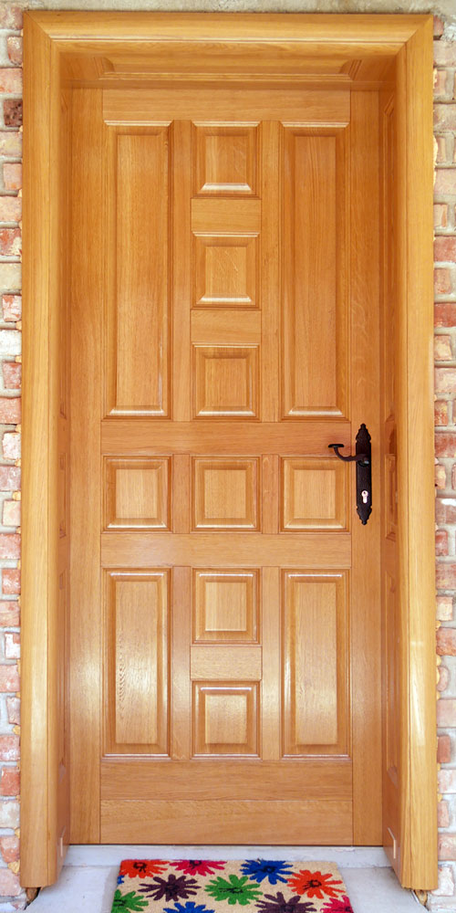 ulazna vrata hrast masiv U-4