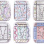 uzorci vitraž stakla