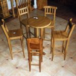 barske stolice od masiva hrasta stol masivni