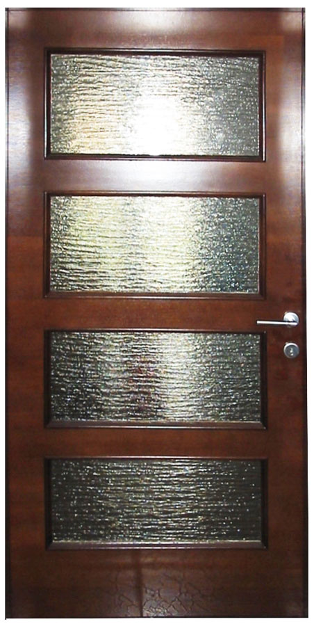 furnirana sobna vrata sa staklima