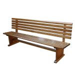 hrastova klupa masivna