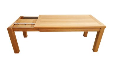 Stol hrast masiv rasklopni masivne noge