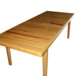 Masivni stol brijest rasklopni