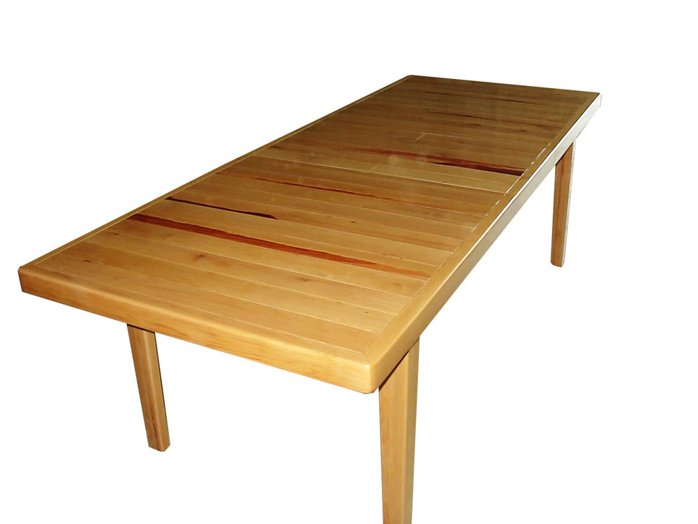 Masivni stol brijest rasklopni