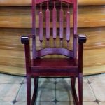 Stolica za ljuljanje hrast bajc trula višnja