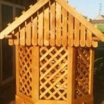 hrastov bunarski drveni okvir