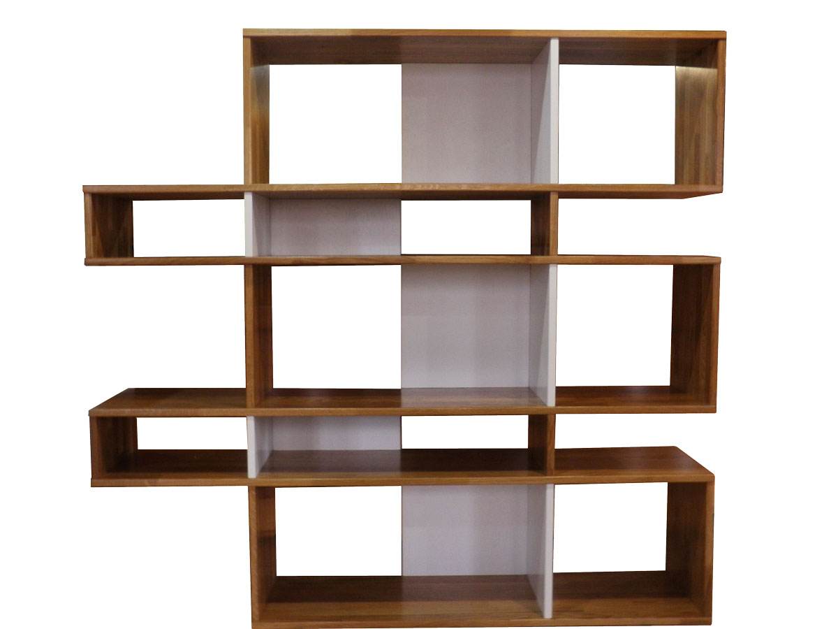 polica hrast za knjige