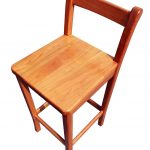 Barski stolac za caffe barove trešnja