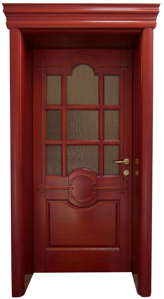 bajcana crvena hrastova vrata