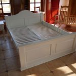 krevet masivni hrast s podnicama