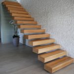 masivne hrastove stepenice dizajn lebdece stepenice