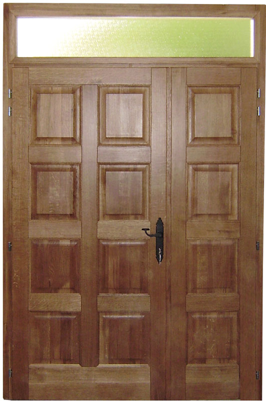 ulazna vrata hrast masiv U-27