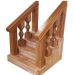 stepenice hrast masiv S-2