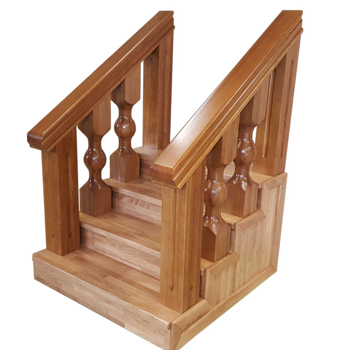 stepenice hrast masiv S-2