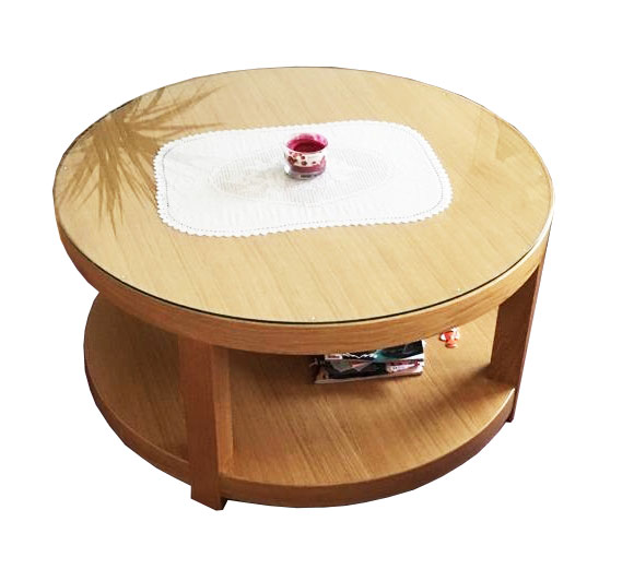 Ovalni stol klub hrast staklo